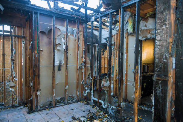 Professional Soot Cleanup technician working in Clinton, PA